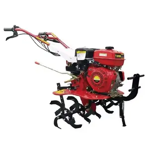 Nieuwe Multifunctionele Mini Helmstok Lopen Tractoren Micro Grondbewerkingsmachine Roterende Schoffelfrees Cultivator Landbouwmachines