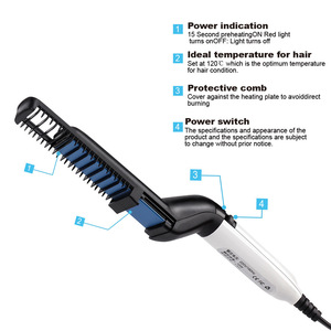 Hair Straightener Comb With Stainless Steel Teeth 20cm Above For Home Styling And Volumizing - Product Image 5