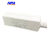 Divisor PoE Aislado ANPA AP-PD48G 48V 12V 2A 24W 10/100Mbps IEEE 802.3af/at Dual PD 12/36 45/78 DC 5.5x2.1mm Conector para Cámara IP