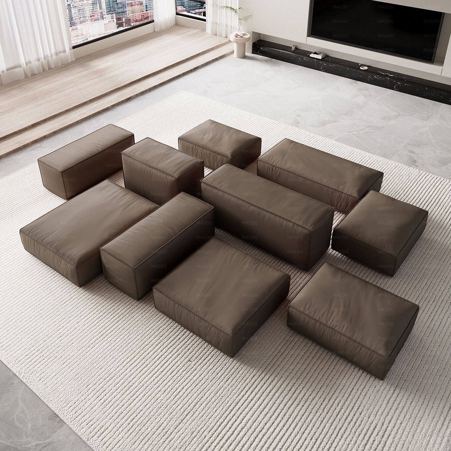 Divani Modulari Divano Hip Hop Calia Usato Lazy Divano Modulare