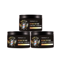 Pommade Coiffante Homme Bio et Équitable à Tenue Extrême, à Base de Plantes, Effet Texturisant, 100g, Longue Durée, Marque Blanche