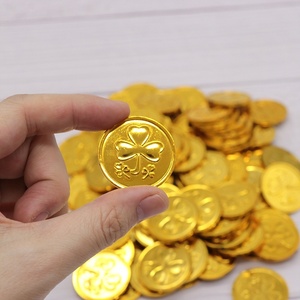 ของตกแต่งงานปาร์ตี้วันฮาโลวีน รูปเหรียญทอง เงิน ใบโคลเวอร์ สำหรับงานวัน<span class=keywords><strong>เกิด</strong></span> ขบวนพาเหรด และของขวัญ - Product Image 6