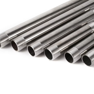 Thép không gỉ đôi nam chủ đề mở rộng ống 1/2 "3/4" 1 "tưới vườn hộ gia đình vòi hoa sen ống nước Doanh 8 ~ 30cm dài - Product Image 6