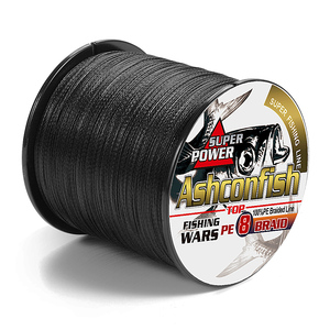 Ligne <span class=keywords><strong>de</strong></span> pêche tressée Deep Sea <span class=keywords><strong>8</strong></span> <span class=keywords><strong>brins</strong></span> 300m matériau PE 6-300LBs pour la pêche en rivière Stream Lake - Product Image 1