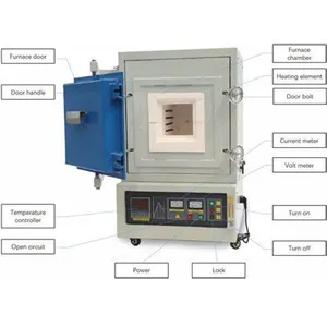 high temperature1700C argon atmosphere urnace