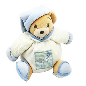 The factory wholesale teddy bear plush baby doll stuffed happy girl birthday gift toy customized stuff dolls