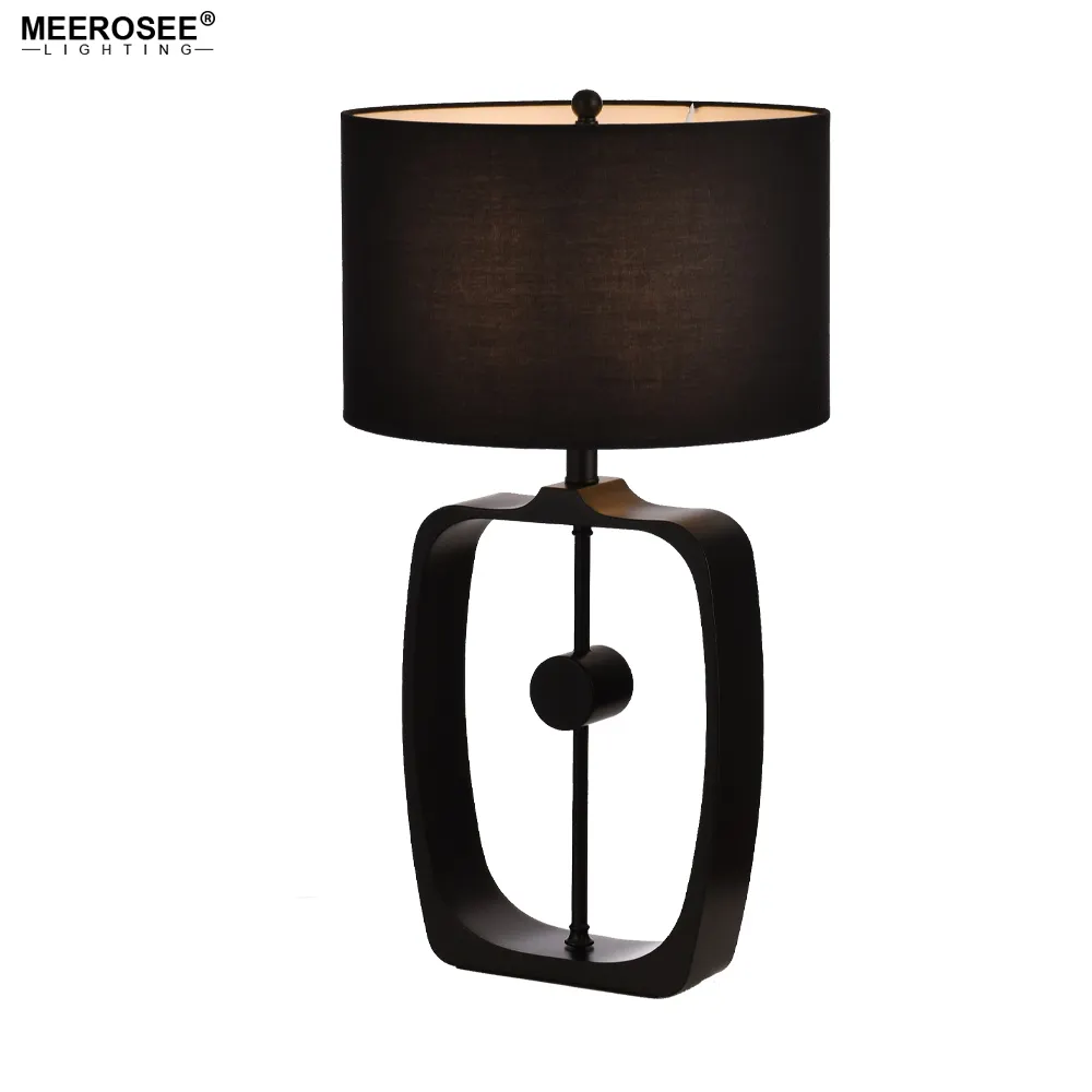 Meerosee Unieke Karakteristieke Houten Tafel Lampen Creatieve Bed Lampen Tafel Licht Nieuwe Ontwerp Side Lampen Voor Thuis Deco MD92171