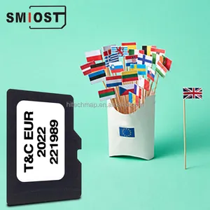 SMIOST CID changement GPS Navigation carte logiciels voiture mémorial Carte mémoire pour carte Micro TF 16GB Opel Touch 221989