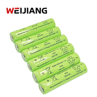 Baterías de Níquel Metal Hidruro (Ni-MH) Recargables de 800mAh, 1.2V, 2A para el Hogar, Paquete de Baterías Cilíndricas Ni-MH para Reloj