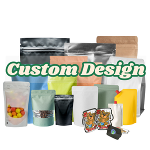 Sac à fermeture éclair en aluminium imprimé sur mesure, qualité alimentaire, réutilisable, pour emballage de noix épicées, emballage alimentaire, sachet debout - Product Image 3