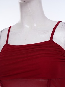 Conjunto de 2 piezas de top corto tipo camiseta y falda asimétrica para danza lírica, venta al por mayor para mujer, ropa de baile para actuaciones en escenario y clases de danza - Product Image 3