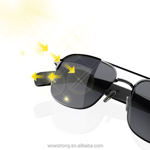 <span class=keywords><strong>Lunettes</strong></span> intelligentes audio Bluetooth AI, lentilles anti-lumière bleue, appels mains libres à commande tactile, design élégant pour l'extérieur - Product Image 2