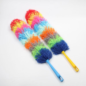Plumeau en microfibre à neuf sections, flexible et coloré, pour le nettoyage domestique et l'élimination de la poussière - Product Image 3