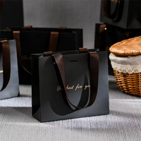 Tas Kertas Hadiah Custom dengan Cetak Logo Sendiri, Tas Belanja Mewah Bermerek dengan Logo untuk Usaha Kecil