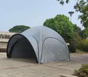 Ucuz fiyat ücretsiz 3D büyük özelleştirilmiş siyah dev açık Gazebo reklam kubbe etkinlik çadırı olaylar için büyük şişme çadır