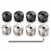 Kit de poids de putter de golf personnalisé usiné CNC, en tungstène et acier inoxydable, avec filetage universel, ajustement sur mesure pour l'équilibre de la tête