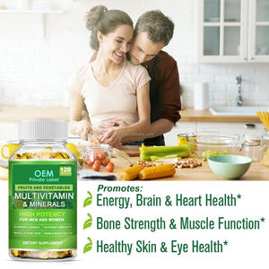 Cápsulas de cápsulas blandas multivitamínicas minerales OEM con <span class=keywords><strong>complejo</strong></span> <span class=keywords><strong>B</strong></span>, suplemento de calcio, magnesio y zinc, compatible con la función muscular energética - Product Image 2