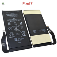 Batterie de téléphone portable rechargeable Li-Polymère de qualité originale AYDOU Google Pixel 7 4655mAh, noire, origine Chine