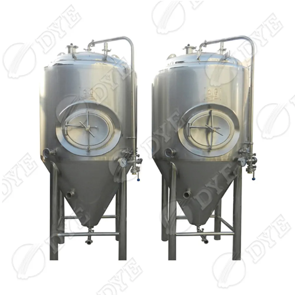 Kleurstof 5bbl 7bbl 10bbl Roestvrijstalen Fermenterende Tankvat Conische Fermentor