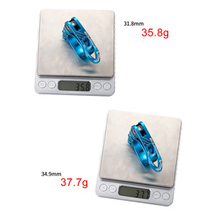 Bolany Seatpost <b>Clamp</b> 31.8 34.9mm <b>Quick</b> Release Aluminum Alloy Bike Mounting Accessory - Product Image 5