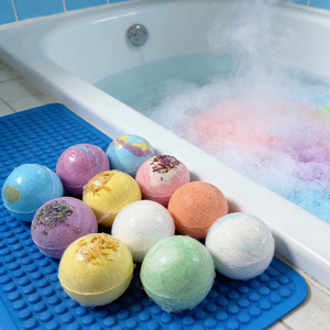 Paquete de 12 Bombas de Baño Ecológicas Serie Océano 2026 con Juguete, Ingredientes Naturales, Ricas en Sales, Opción Saludable, Regalo - Product Image 1