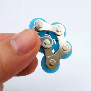 Fidget Spinners Mini Handheld Fidget Toy Set Six <b>Roller</b> Chain and Key Flippy Chain Bike Chain Fidget Stress Relief Toys - Product Image 3