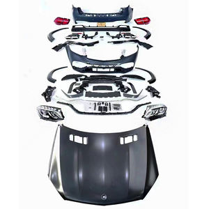 Kit carrosserie pare-chocs nouveau design pour Mercedes Benz <span class=keywords><strong>GL</strong></span> Class X166 2012-2015 Facelift au modèle GLS63 2019. - Product Image 1