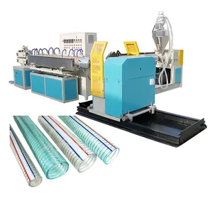 PVC Suction Soft Spiral Reinforced Hose Extruder, Pipe Making machine