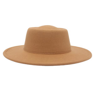 Sombrero <span class=keywords><strong>de</strong></span> Copa Ancha con Copa Abombada Estilo Clásico, Sombrero <span class=keywords><strong>de</strong></span> Jazz para Invierno, Unisex, para Adultos, Estilo Fedora - Product Image 4