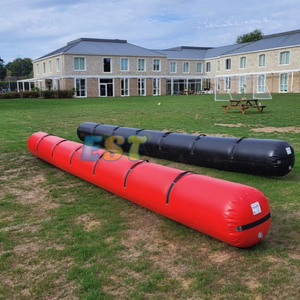 Jeu gonflable de saucisses de saut d'événement extérieur compétition de tube de marche gonflable adulte de PVC pour des adultes - Product Image 1