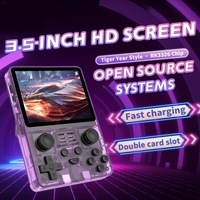 Consola de juegos portátil CoolRabbie RGB20S, 64GB, 10000 juegos, pantalla de 3,5 pulgadas, reproductor de juegos portátil clásico Retro, consola de videojuegos