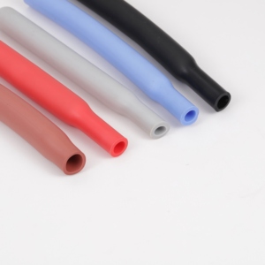 <strong>Silicone</strong> Heat Cold Shrinkable <strong>Hose</strong> Flame Retardant Oil Proof for Electronics Sealing 200&deg;C Resistance Custom Sizes Available - Product Image 2