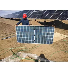 高電圧単結晶太陽光発電パネル200ワット12V省エネソーラーパネルセット中国工場から
