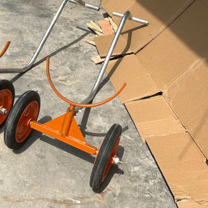 800Kg Industriële Kwaliteit Draagbare Buis Trekkar <span class=keywords><strong>Trolley</strong></span> Oem Aangepaste Brandpijp - Product Image 5