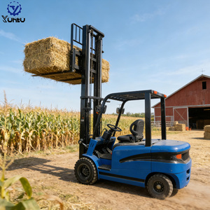 CE-gecertificeerde zware elektrische vorkheftruck, eenvoudig te hanteren voor ranch- en boerderijactiviteiten, evenals voor stationair transport en handling. - Product Image 6