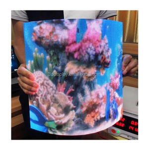 Pantalla LED Flexible para <span class=keywords><strong>Cartelera</strong></span>, 304.8 x 304.8 mm, Pantalla LED Circular <span class=keywords><strong>de</strong></span> Video Wall Grande, P3.81 - Product Image 3