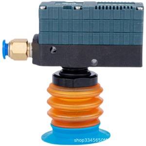 Ventosa manual Piab de una copa BGI34 41 BGI48 BGI63 de poliuretano y caucho de silicona para manipulación industrial de vidrio - Product Image 1