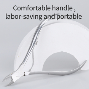 Fabrika fiyat tırnak makası paslanmaz çelik tırnak makası kesici makas pedikür manikür aracı parmaklar için - Product Image 3