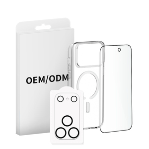 Funda Protectora para Teléfono y Protector de Pantalla Anti-Caídas y Anti-Rayones para iPhone 17 Pro <span class=keywords><strong>Max</strong></span>, Precio de Fábrica - Product Image 1