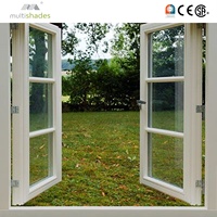 Ventana Abatible Horizontal Moderna Multishades de Alta Resistencia con Herrajes Alemanes de Acero Inoxidable, Certificación CE para Arabia Saudita