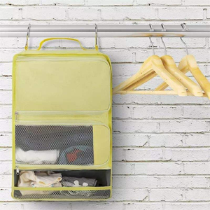 Organisateur de placard portable spécial, étagères suspendues pour armoire, organisateur suspendu en toile, organisateur de bagages de voyage - Product Image 1