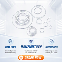 Plaque de verre de quartz électro-fusionné haute transparence et résistante aux hautes températures, sur mesure, pour composants optiques