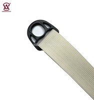 Boucle en D en plastique robuste en gros avec insert triangulaire en POM pour sangle de sac à dos, anneau en D en POM pour sangle