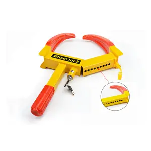 Serrure <span class=keywords><strong>antivol</strong></span> de voiture de sécurité promotionnelle de vente chaude serrure de stationnement de roue de pneu - Product Image 1