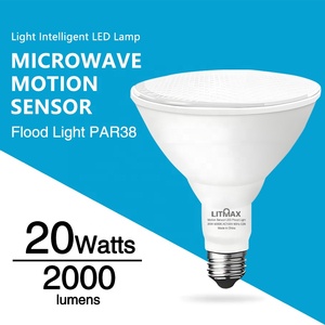 Bombillas <span class=keywords><strong>de</strong></span> foco inteligente <span class=keywords><strong>LED</strong></span> PAR30 PAR38 <span class=keywords><strong>de</strong></span> ahorro <span class=keywords><strong>de</strong></span> energía a prueba <span class=keywords><strong>de</strong></span> agua <span class=keywords><strong>con</strong></span> Sensor <span class=keywords><strong>de</strong></span> <span class=keywords><strong>movimiento</strong></span> automático E26 Base para pasillo escalera garaje - Product Image 1