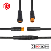 Connecteur étanche M6 QUICK mâle/femelle à contact en cuivre avec indice de protection IP65 pour applications aérospatiales