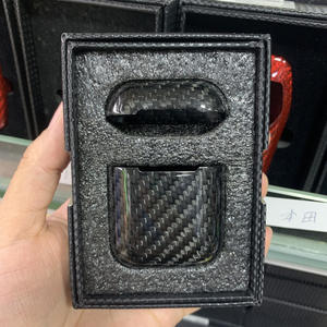 <span class=keywords><strong>เคส</strong></span>หูฟัง,<span class=keywords><strong>เคส</strong></span>ป้อง<span class=keywords><strong>กัน</strong></span>คาร์บอนไฟเบอร์สีดำและบางเป็นพิเศษสำหรับ <span class=keywords><strong>Airpods</strong></span> 1 <span class=keywords><strong>2</strong></span> - Product Image 2