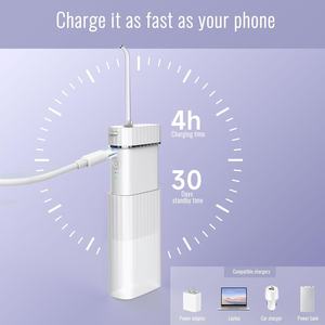 Nouvel arrivage : Hydropulseur dentaire 4-en-1 portable et électrique, mini irrigateur buccal - Product Image 5
