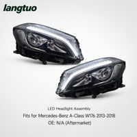 Ensemble de phares à LED haute luminosité Plug and Play pour Mercedes W176 A180 A200 A45