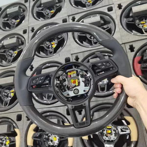 Volante de Fibra de Carbono/Cuero/LED para <span class=keywords><strong>Porsche</strong></span> Panamera 970 971, <span class=keywords><strong>Precio</strong></span> al por Mayor, Personalizado de Fábrica - Product Image 4